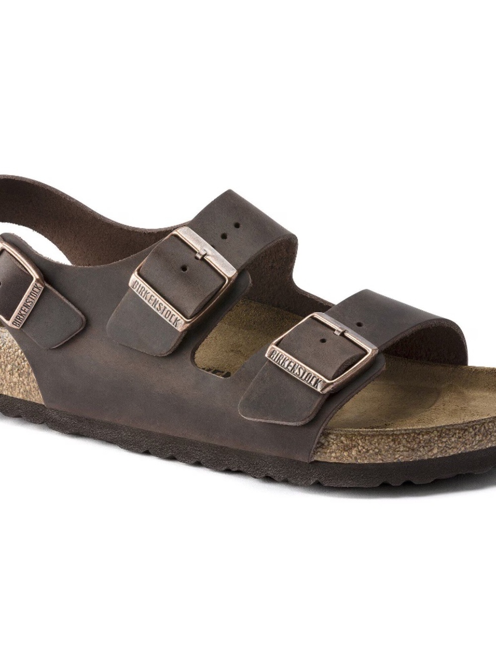 Birkenstock Milano Oiled Leather in Habana Size 37